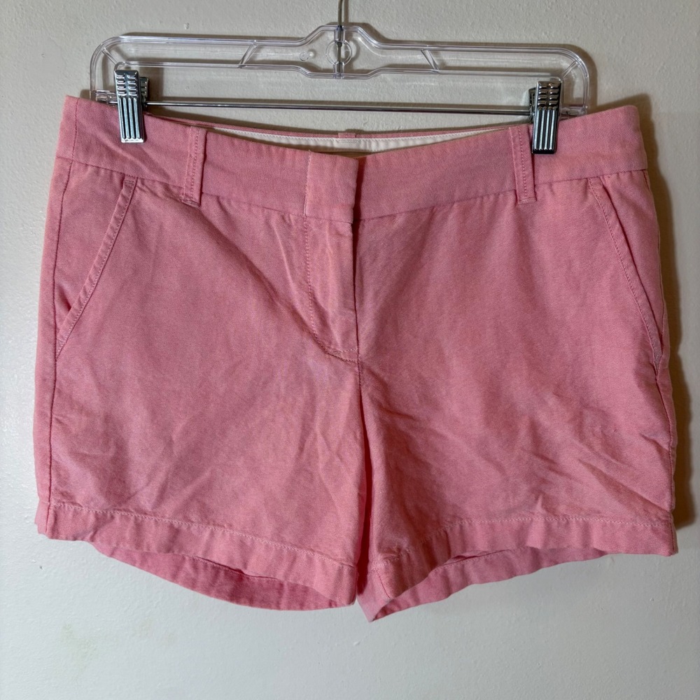 J.‎ Crew Chino Shorts in Oxford Pink Size 6